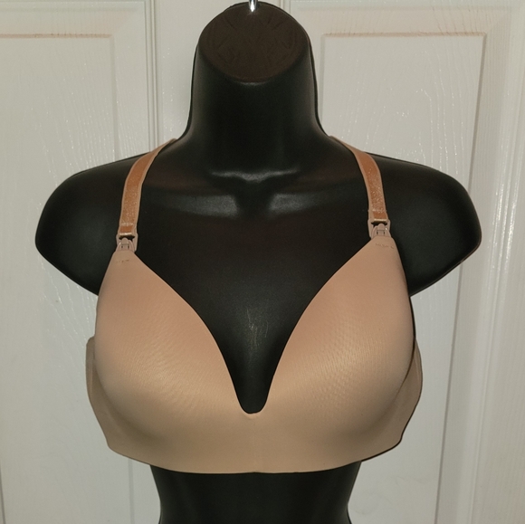 Auden Nursing Lightly Lined Wireless Bra - Size: 40 C - Color: Tan - Picture 12 of 12